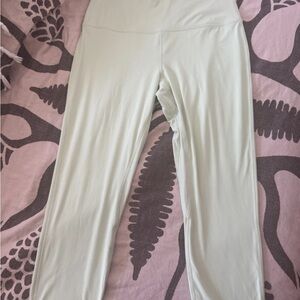 LULULEMON Align High Rise Pant 25” | Creamy Mint | Size 12